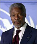 Кофи Анан пожелео премијеру Коштуници успех у обављању дужности