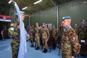 Редовна замена јединице Војске Србије у мировној операцији у Либану