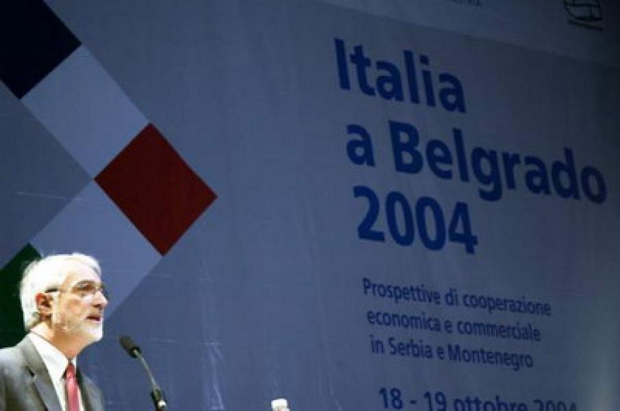 Италија у Београду - конференција о економској сарадњи СЦГ и Италије